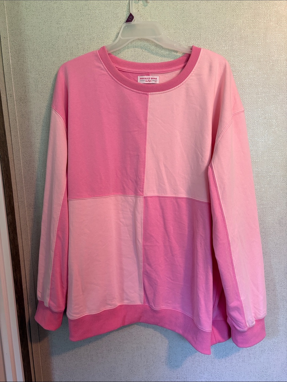 Colorblock Pink Top